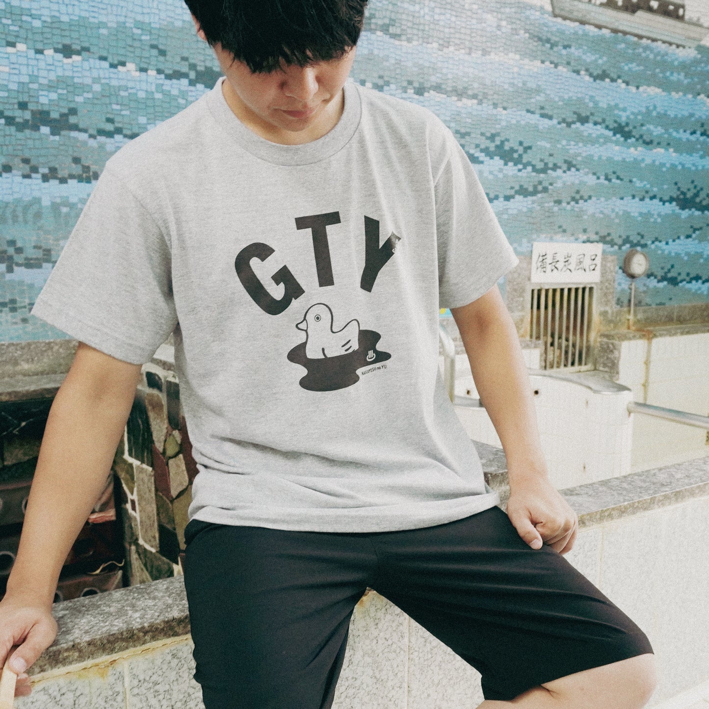 Tシャツ GTY グレー