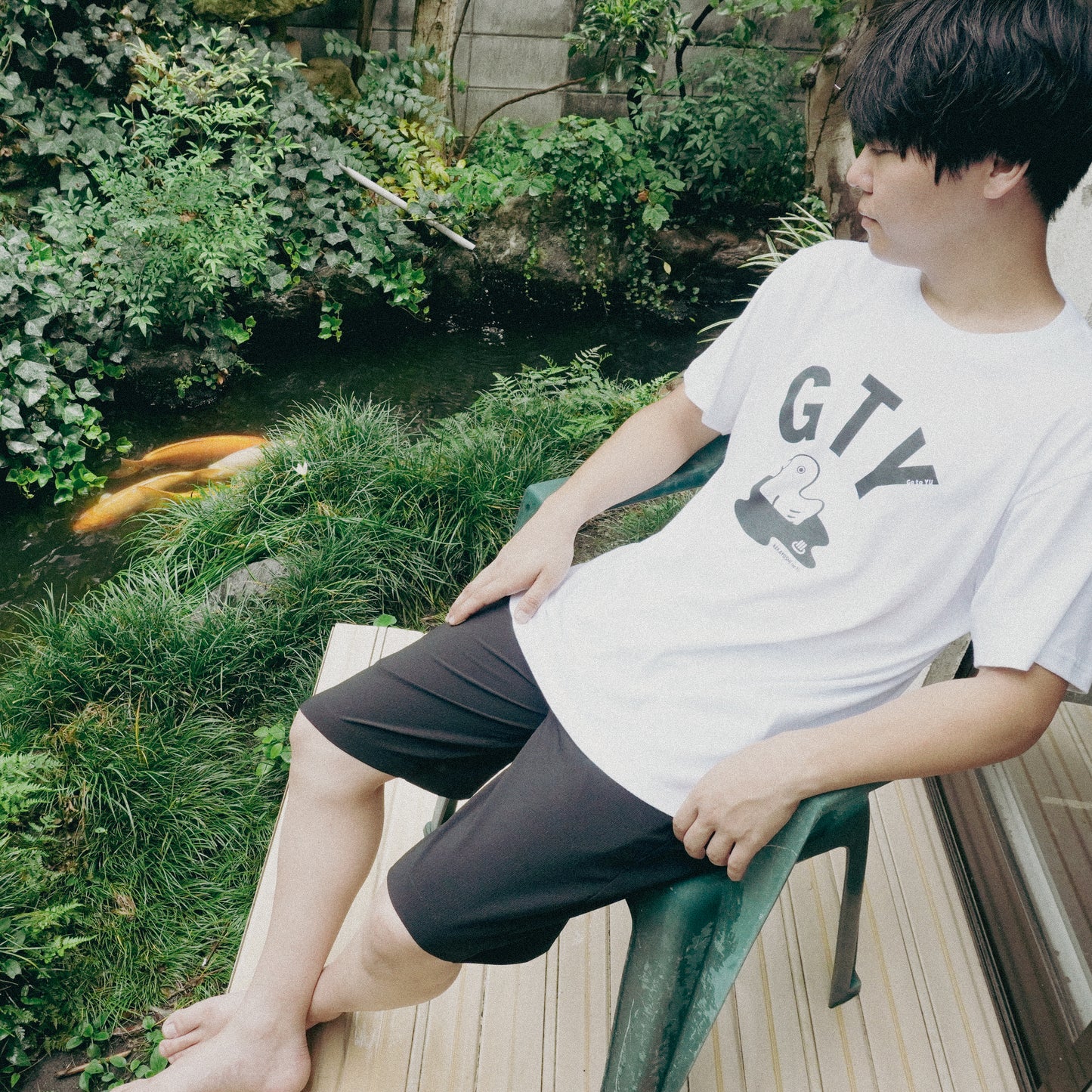 Tシャツ GTY ホワイト